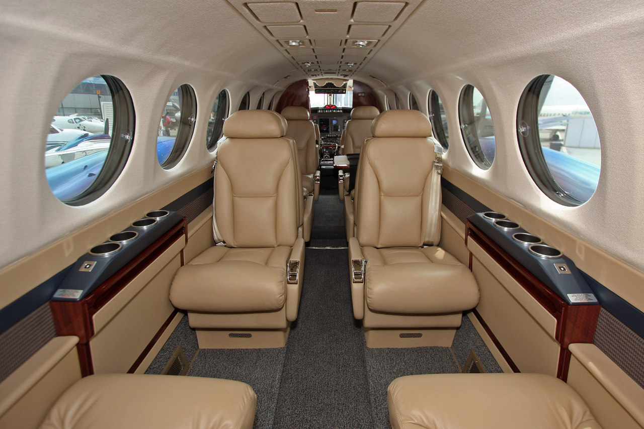 King Air 350 Interior