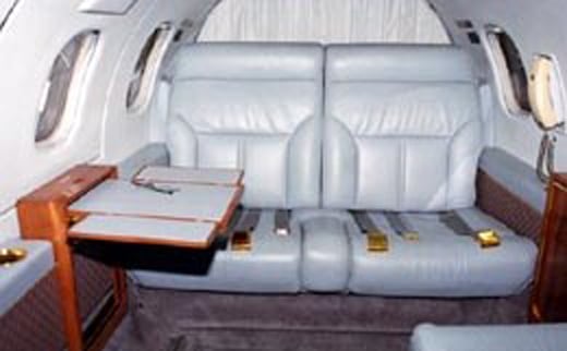 Learjet 31 Interior
