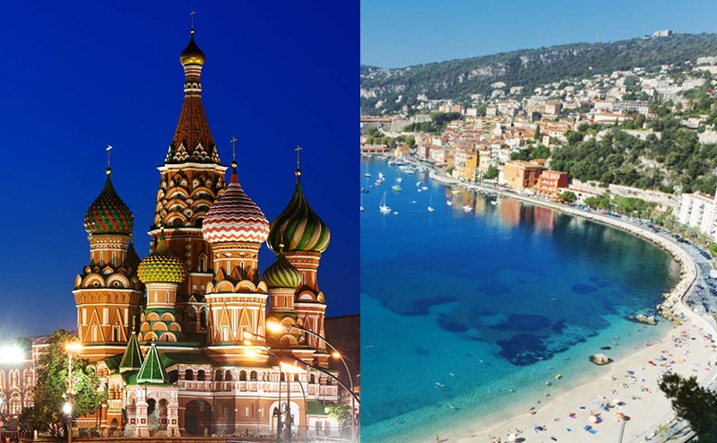 Moscow & Nice