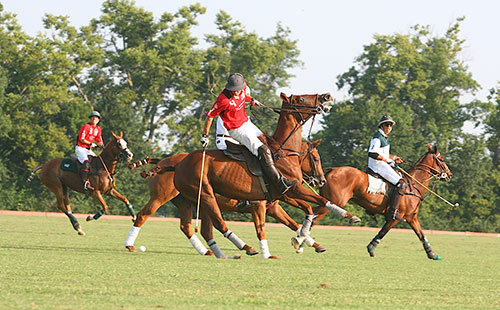 US Open Polo Championship Match private jet charter